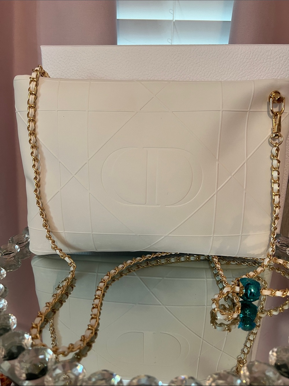 Dior Crossbody With 47 inch Adjustable Chain